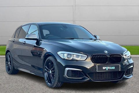 Black BMW 1 Series 3.0 M140i Shadow Edition Auto Euro 6 (s/s) 5dr 2019
