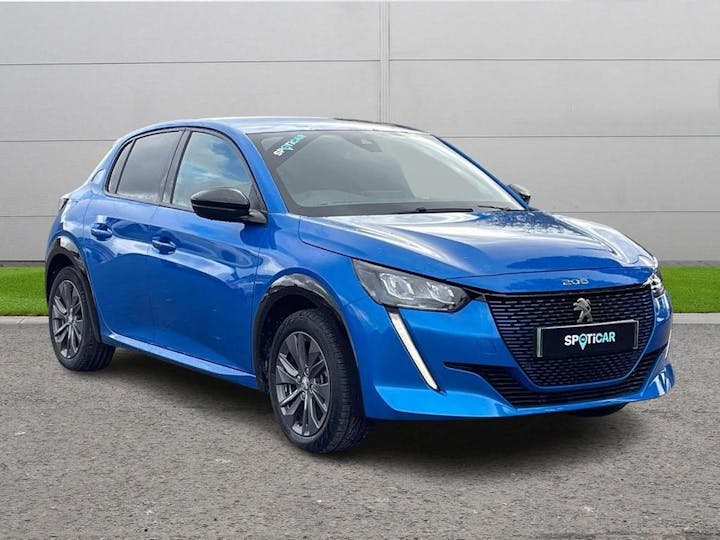 Blue Peugeot E 208 50kwh Allure Premium Auto 5dr (7kw Charger) 2022