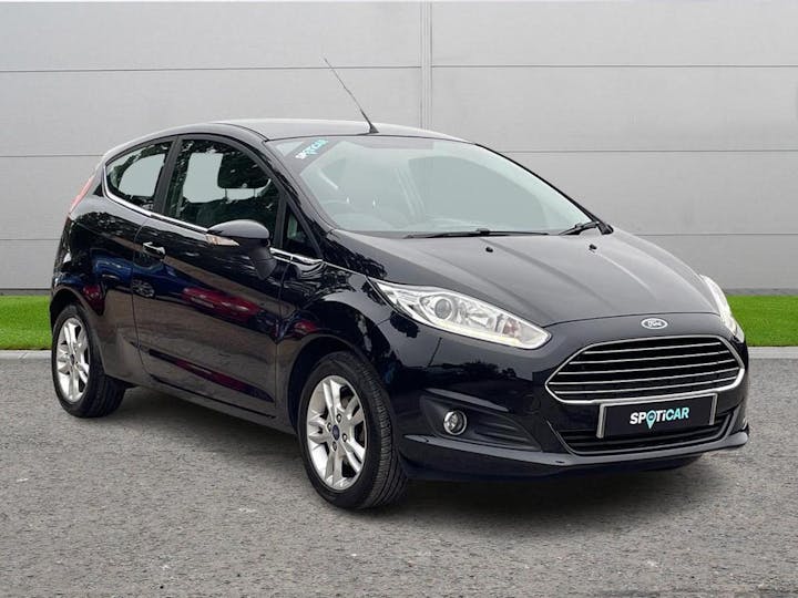 Black Ford Fiesta 1.0t Ecoboost Zetec Euro 6 (s/s) 3dr 2015