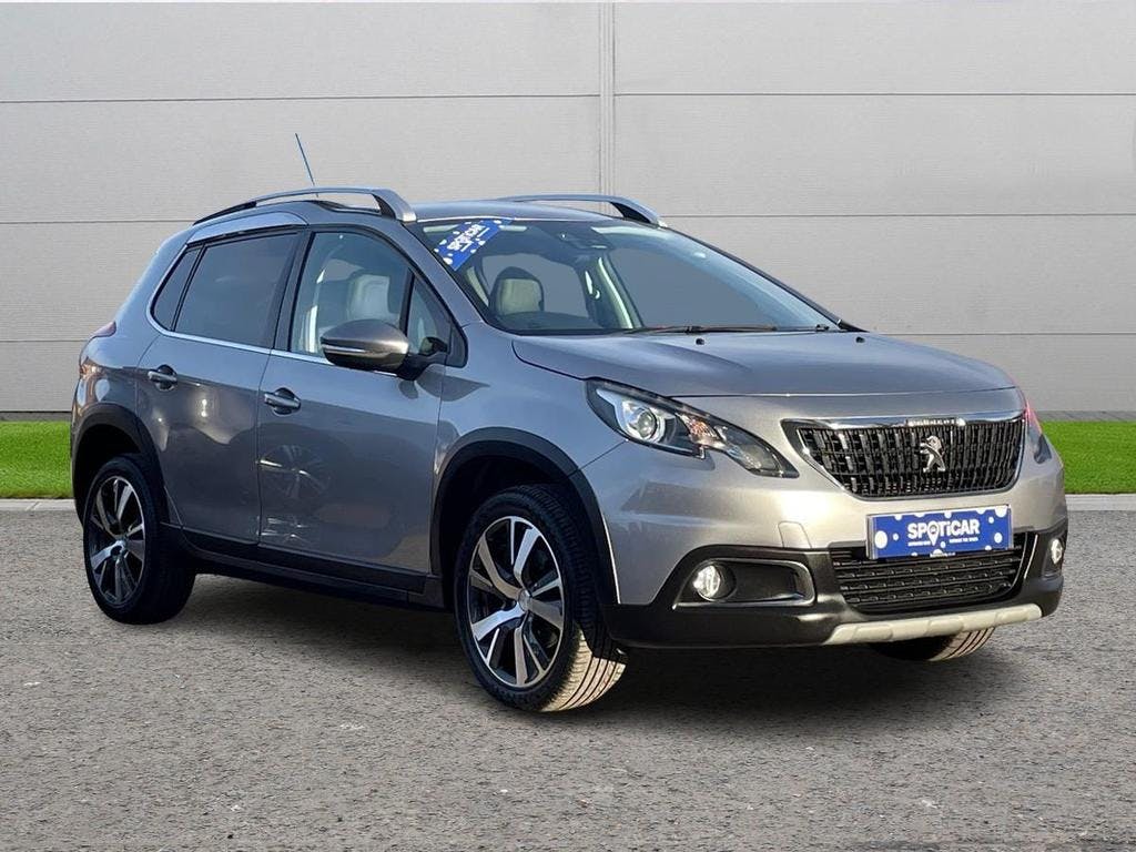 Grey Peugeot 2008 1.2 Puretech Allure Eat Euro 6 (s/s) 5dr 2018