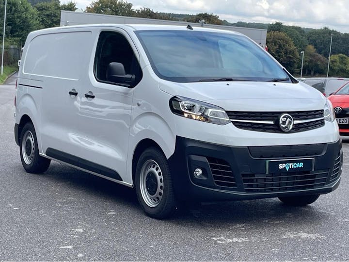 White Vauxhall Vivaro E 3100 75kwh Prime Auto L2 H1 6dr (7.4kw Charger) 2023