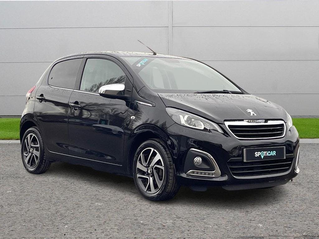 Black Peugeot 108 1.0 Collection Euro 6 (s/s) 5dr 2020