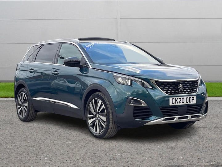 Green Peugeot 5008 1.5 Bluehdi GT Line Premium Eat Euro 6 (s/s) 5dr 2020