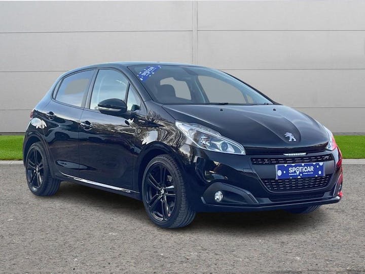 Black Peugeot 208 1.2 Puretech Gpf GT Line Eat Euro 6 (s/s) 5dr 2019