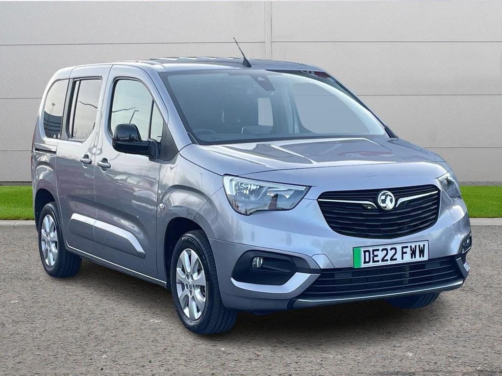 Grey Vauxhall Combo E Life 50kwh SE Auto 5dr (5 Seat, 7.4kw Charger) 2022