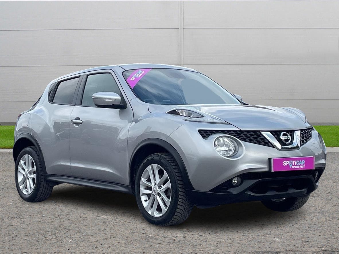 Silver Nissan Juke 1.2 Dig-t N-connecta Euro 6 (s/s) 5dr 2017