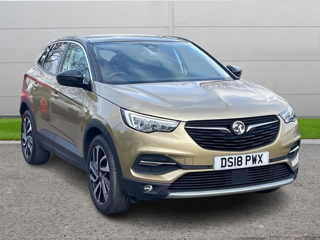 Gold Vauxhall Grandland X 1.2 Turbo Elite Nav Euro 6 (s/s) 5dr 2018