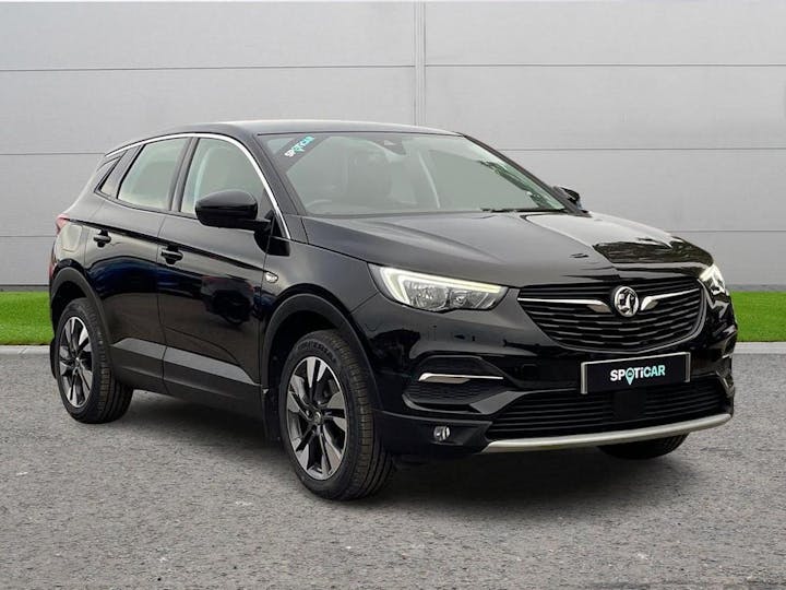 Black Vauxhall Grandland X 1.2 Turbo Sport Nav Auto Euro 6 (s/s) 5dr 2019