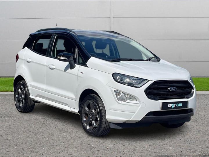 White Ford Ecosport 1.0t Ecoboost ST-Line Euro 6 (s/s) 5dr 2019