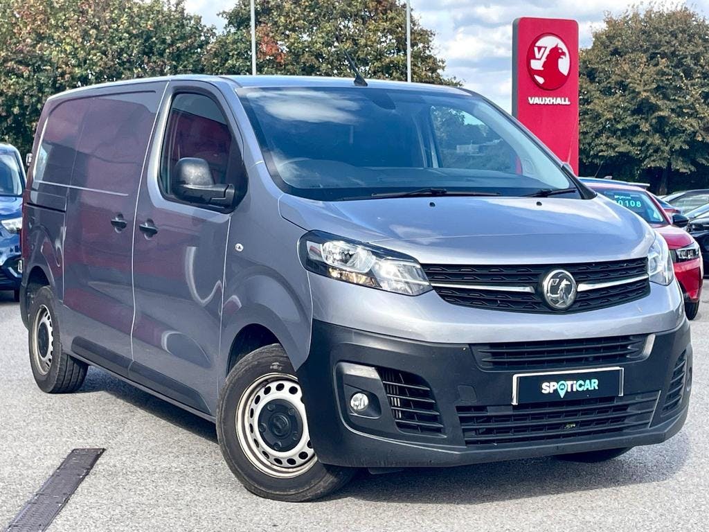 Grey Vauxhall Vivaro 1.5 Turbo D 2900 Dynamic L1 H1 Euro 6 (s/s) 6dr 2022