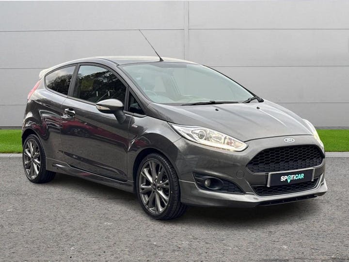 Grey Ford Fiesta 1.0t Ecoboost ST-Line Euro 6 (s/s) 3dr 2016