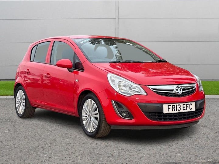 Red Vauxhall Corsa 1.2 16V Energy Euro 5 5dr (a/c) 2013