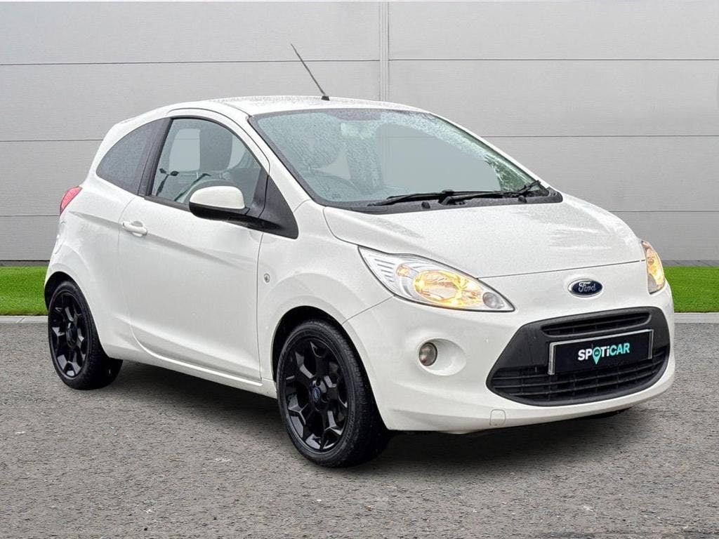 White Ford Ka 1.2 Zetec White Edition Euro 6 (s/s) 3dr 2016