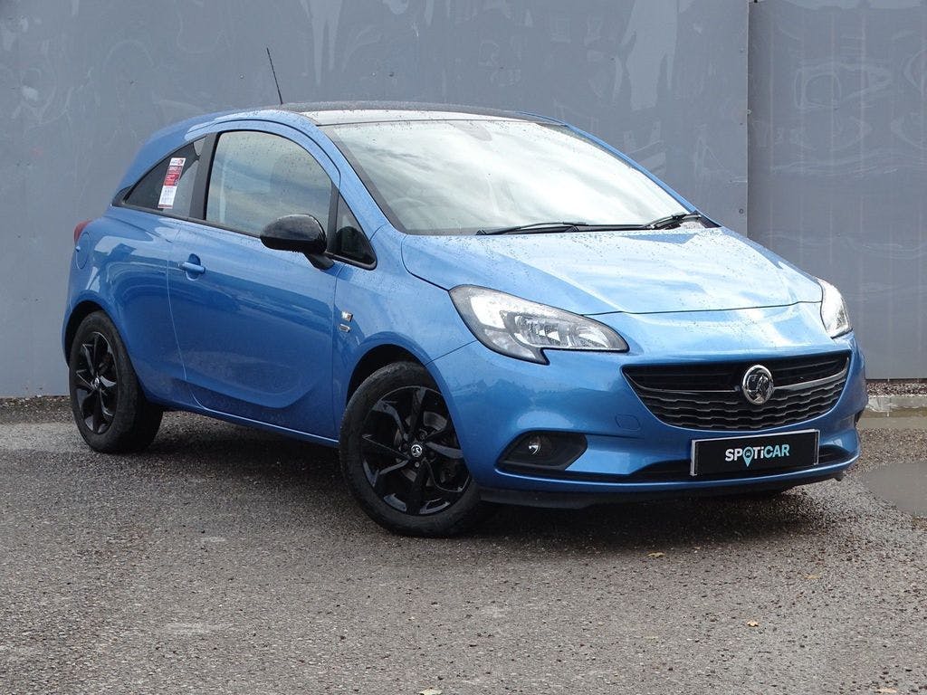 Blue Vauxhall Corsa 1.4i Ecotec Griffin Euro 6 3dr 2019