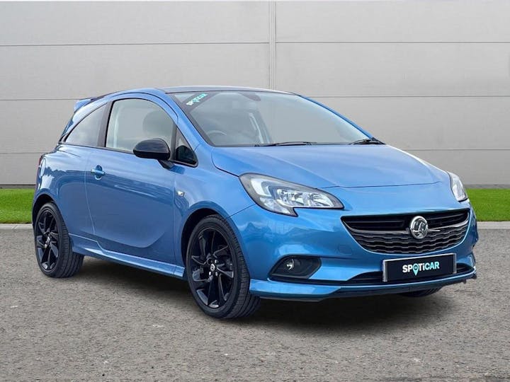 Blue Vauxhall Corsa 1.4i Ecotec SRi Vx Line Nav Black Euro 6 3dr 2018