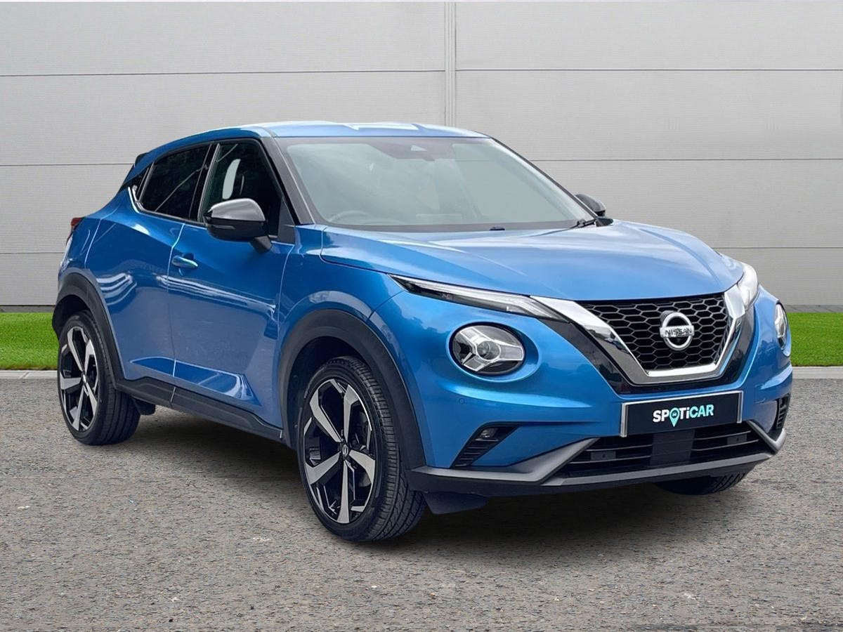 Blue Nissan Juke 1.0 Dig-t Tekna Dct Auto Euro 6 (s/s) 5dr 2019