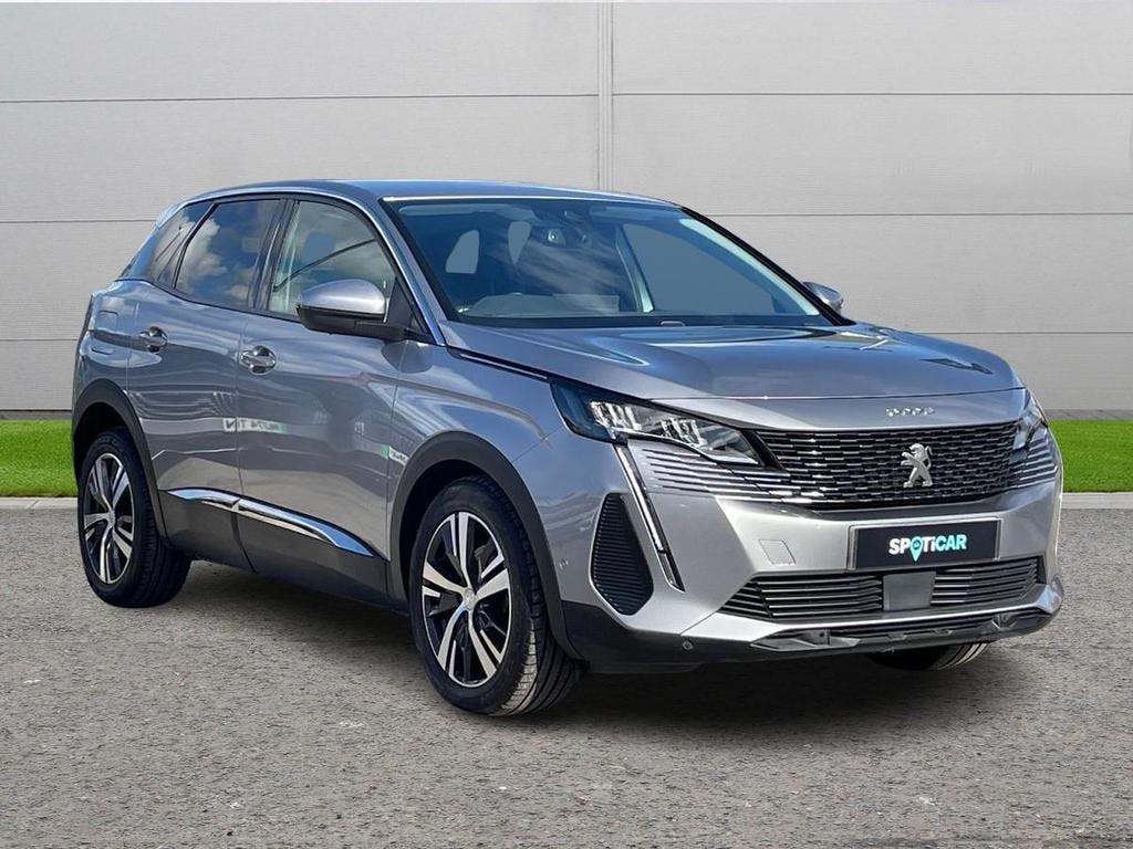 Grey Peugeot 3008 1.5 Bluehdi Allure Euro 6 (s/s) 5dr 2021