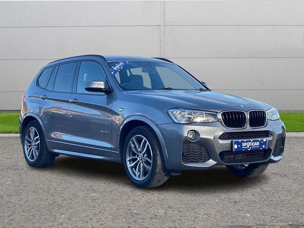 Grey BMW X3 2.0 20d M Sport Auto Xdrive Euro 6 (s/s) 5dr 2016