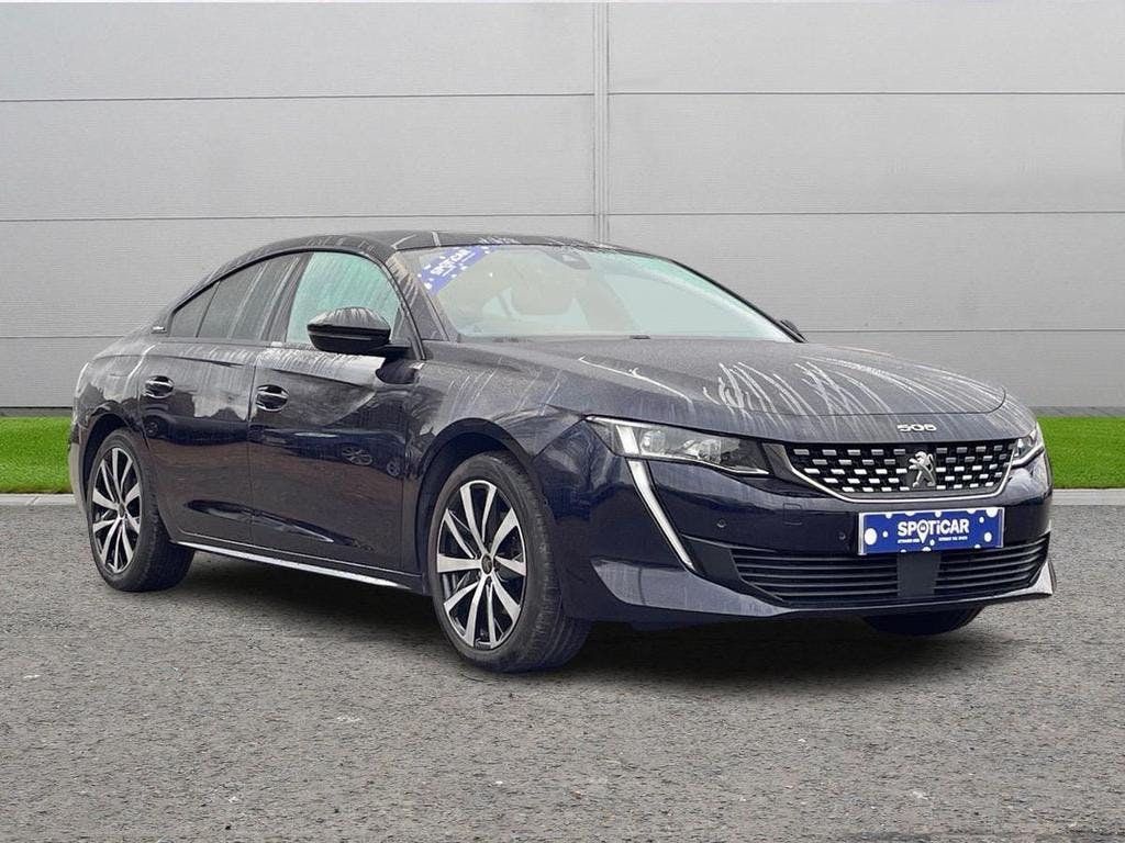 Blue Peugeot 508 1.6 Puretech GT Line Fastback Eat Euro 6 (s/s) 5dr 2019