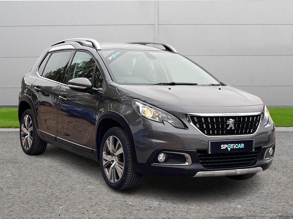 Grey Peugeot 2008 1.6 Bluehdi Allure Euro 6 (s/s) 5dr 2018