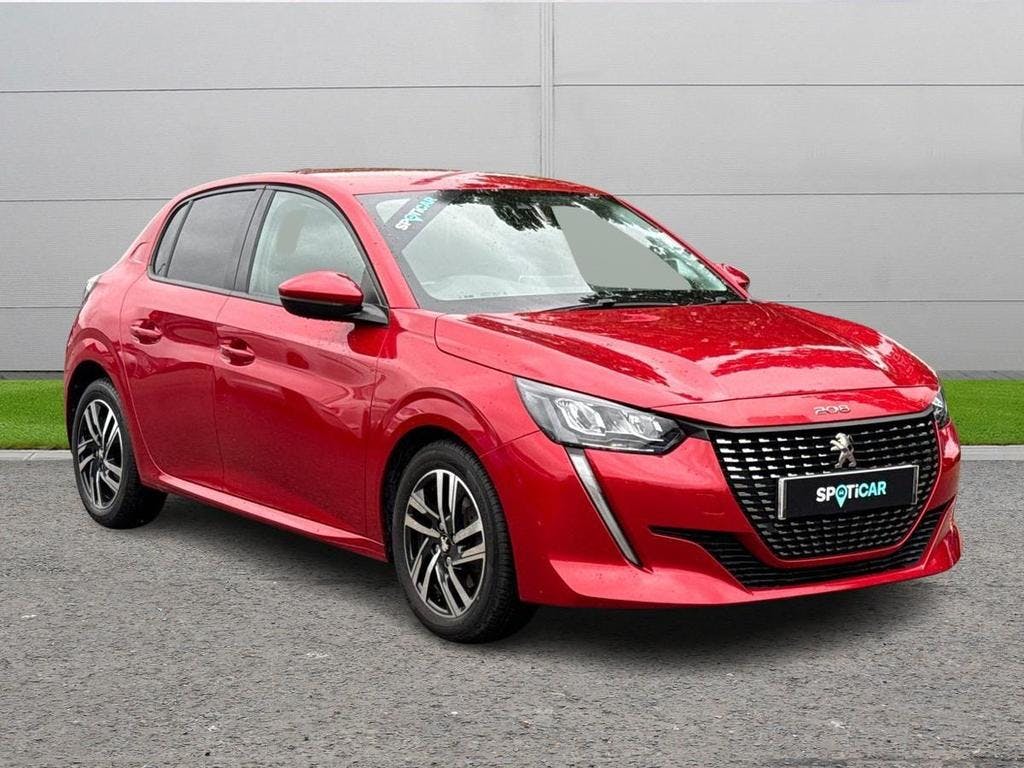 Red Peugeot 208 1.2 Puretech Allure Euro 6 (s/s) 5dr 2021