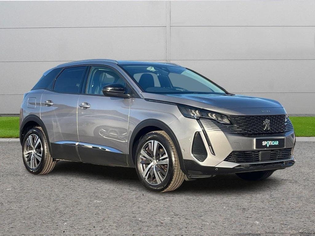 Grey Peugeot 3008 1.2 Puretech Allure Premium Eat Euro 6 (s/s) 5dr 2021