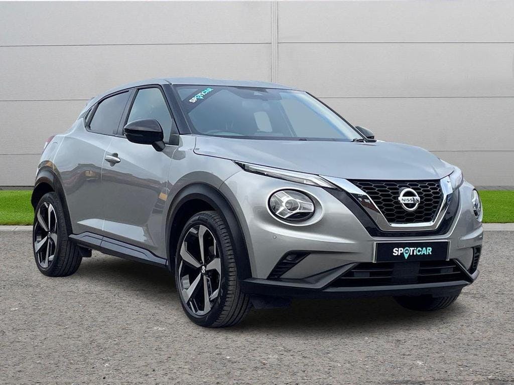 Silver Nissan Juke 1.0 Dig-t Tekna Dct Auto Euro 6 (s/s) 5dr 2021