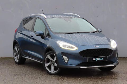 Blue Ford Fiesta 1.0t Ecoboost Active 1 Euro 6 (s/s) 5dr 2019