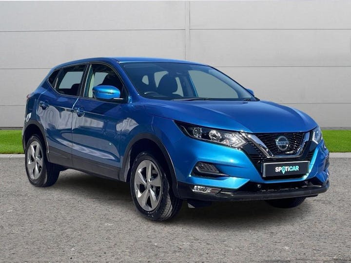 Blue Nissan Qashqai 1.3 Dig-t Acenta Premium Euro 6 (s/s) 5dr 2019