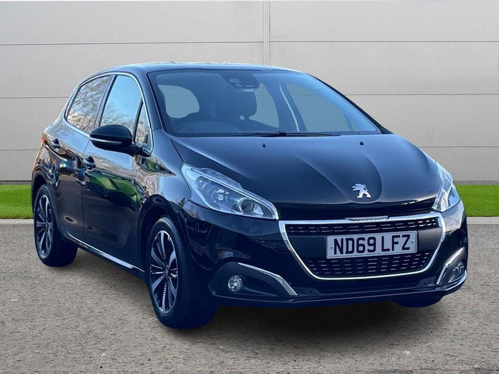 Black Peugeot 208 1.5 Bluehdi Tech Edition Euro 6 (s/s) 5dr 2019