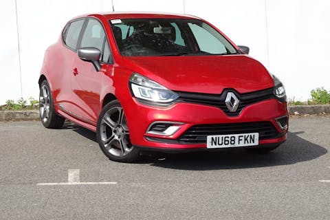 Red Renault Clio GT Line Tce 2018