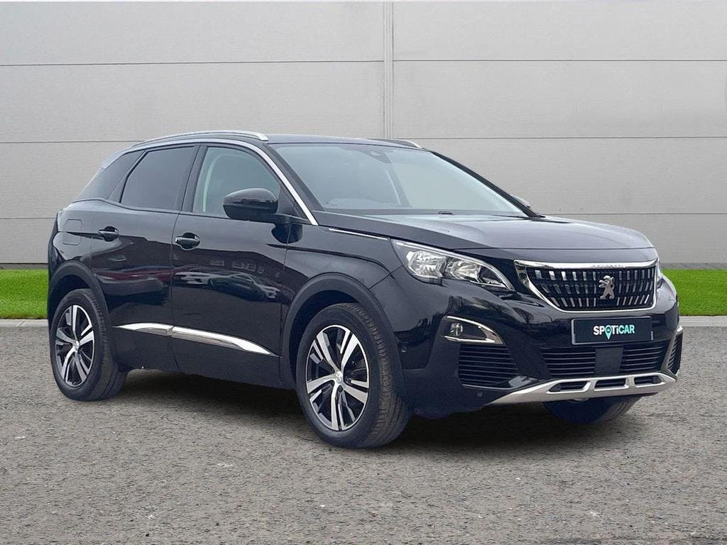 Black Peugeot 3008 1.2 Puretech Allure Euro 6 (s/s) 5dr 2018