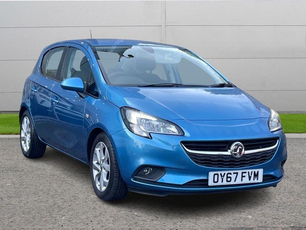 Blue Vauxhall Corsa 1.4i Ecotec Energy Euro 6 5dr 2017