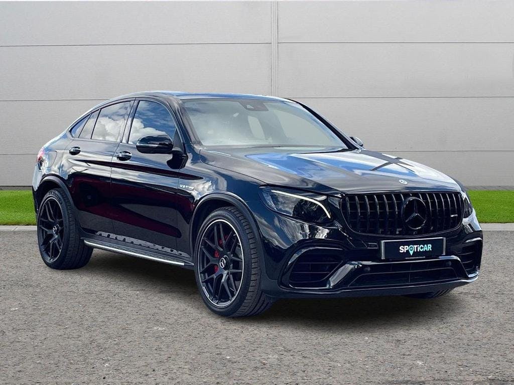 Black Mercedes-Benz Glc 4.0 Glc63 V8 Biturbo AMG S (premium) Coupe Spds Mct 4matic+ Euro 6 (s/s) 5dr 2018