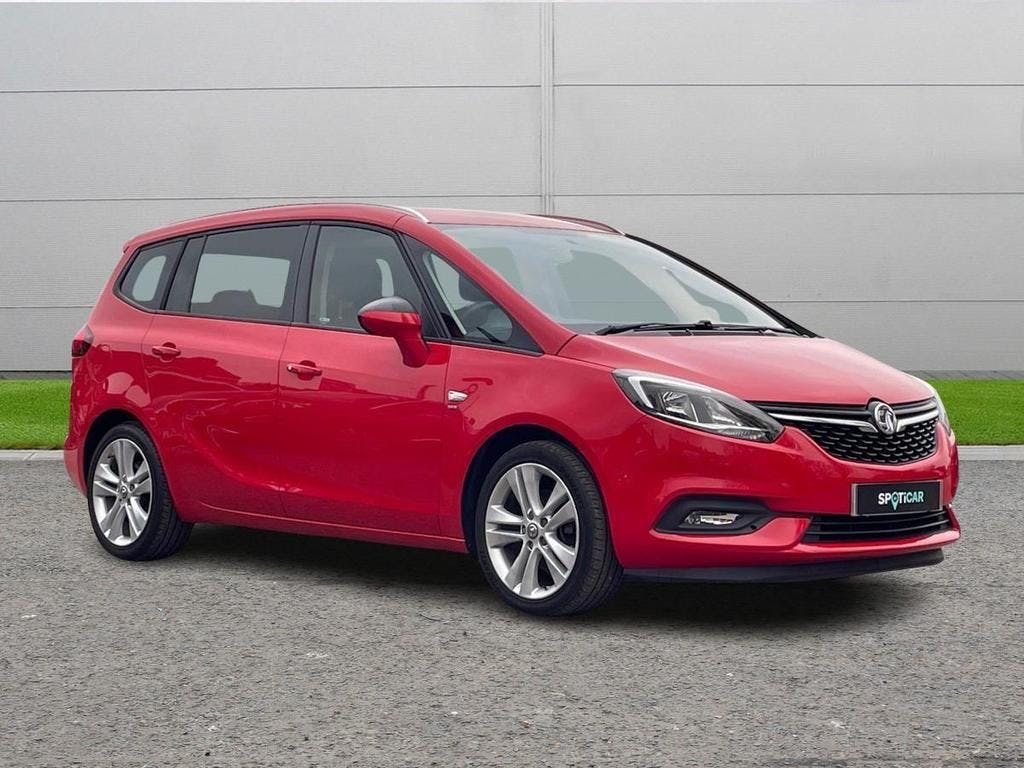 Red Vauxhall Zafira Tourer 1.4i Turbo SRi Nav Euro 6 5dr 2017