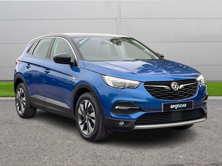 Blue Vauxhall Grandland X 1.2 Turbo Sport Nav Euro 6 (s/s) 5dr 2019