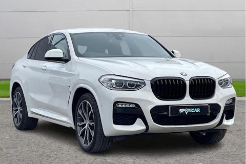 White BMW X4 2.0 20d M Sport Auto Xdrive Euro 6 (s/s) 5dr 2018