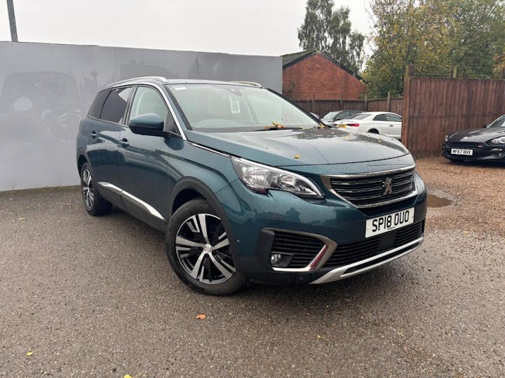 Green Peugeot 5008 1.2 Puretech Allure Euro 6 (s/s) 5dr 2018