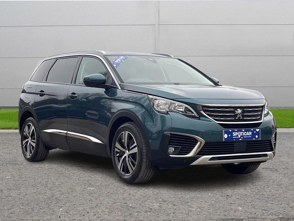 Green Peugeot 5008 1.2 Puretech Allure Euro 6 (s/s) 5dr 2018