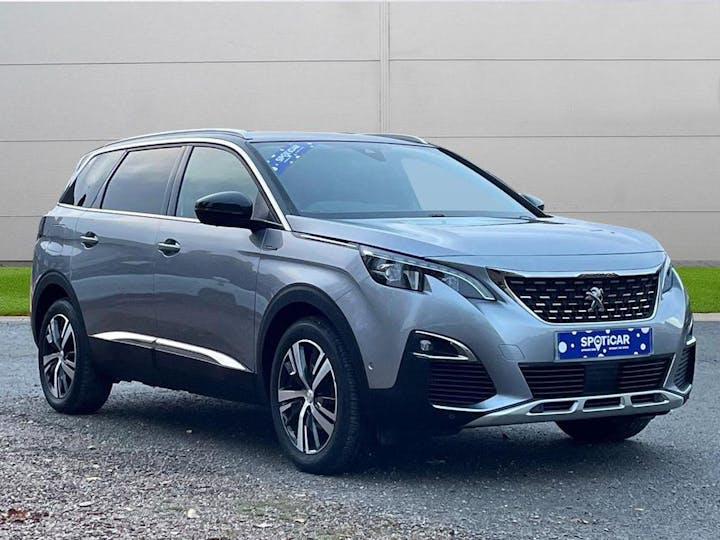 Grey Peugeot 5008 1.6 Bluehdi GT Line Eat Euro 6 (s/s) 5dr 2017