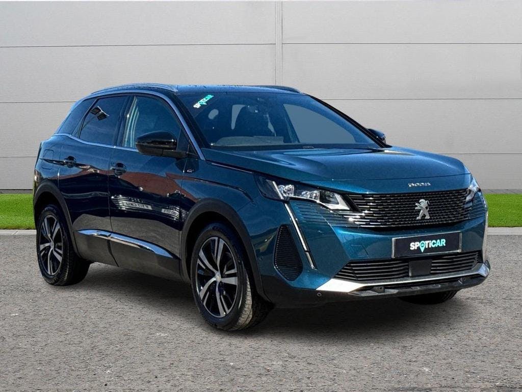 Blue Peugeot 3008 1.5 Bluehdi GT Euro 6 (s/s) 5dr 2021