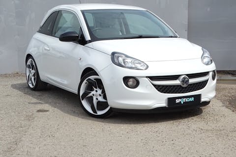 White Vauxhall Adam White Edition 2014