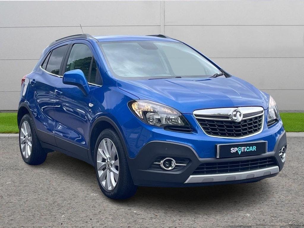 Blue Vauxhall Mokka 1.4i Turbo SE 2wd Euro 6 (s/s) 5dr 2015