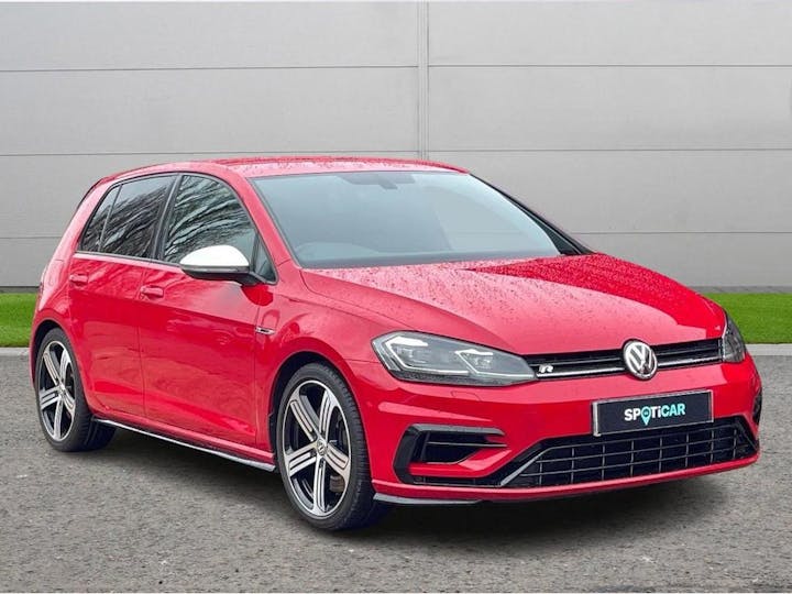 Red Volkswagen Golf 2.0 TSI Bluemotion Tech R DSG 4motion Euro 6 (s/s) 5dr 2017