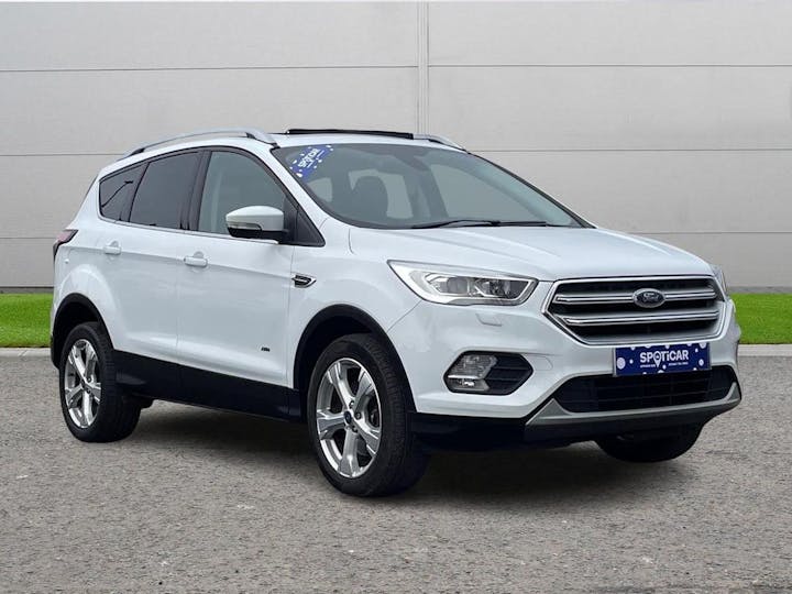 White Ford Kuga 1.5t Ecoboost Titanium X Auto Awd Euro 6 (s/s) 5dr 2018