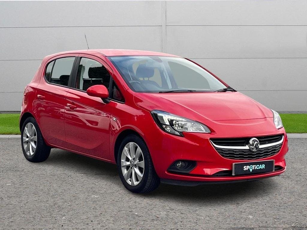 Red Vauxhall Corsa 1.4i Ecotec Energy Euro 6 5dr (a/c) 2018