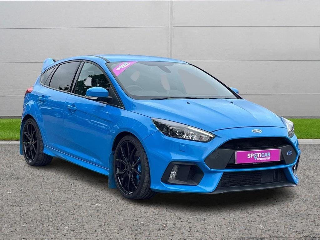Blue Ford Focus 2.3t Ecoboost RS Awd Euro 6 (s/s) 5dr 2016