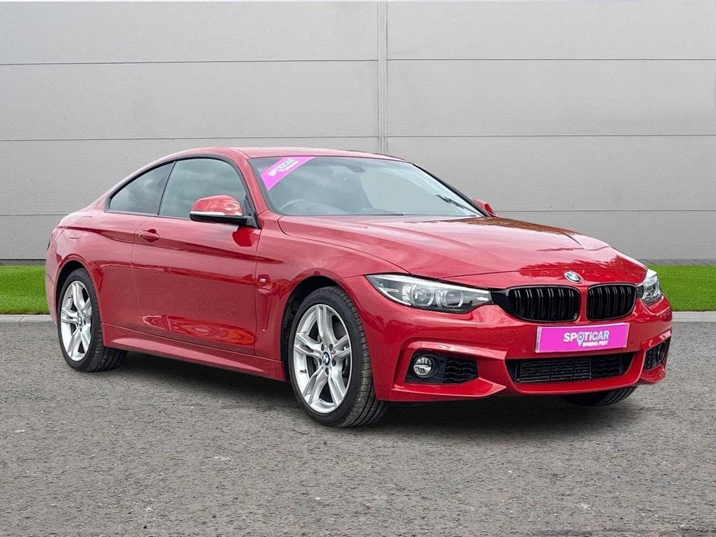 Red BMW 4 Series 3.0 435d M Sport Auto Xdrive Euro 6 (s/s) 2dr 2017