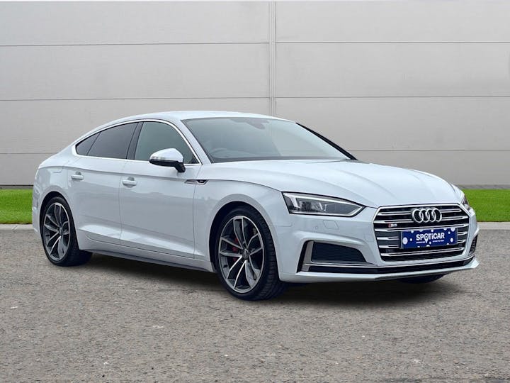 White Audi S5 3.0 TFSI V6 Sportback Tiptronic Quattro Euro 6 (s/s) 5dr 2018