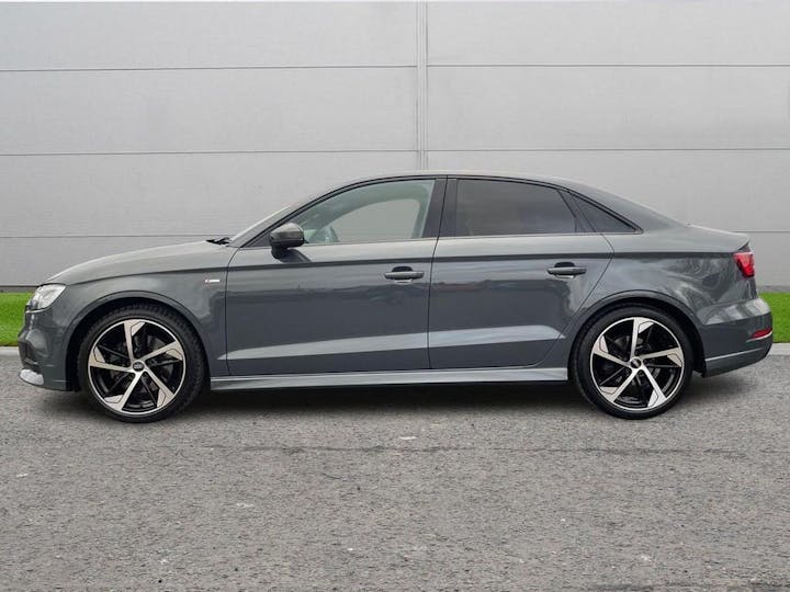 Grey Audi A3 2.0 TDI 35 Black Edition S Tronic Euro 6 (s/s) 4dr 2019